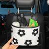 Car Seat Back Storage Bag Creative High-end Car Storage Box Women's Car Rear Seat Storage Finishing Box Car Trash