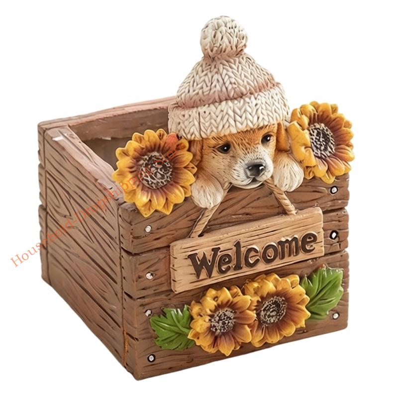 Artistic Resin Succulents Planter With Fun Animal Motifs Animal Resins Planter Suitable For Succulents Arrangements 85AD