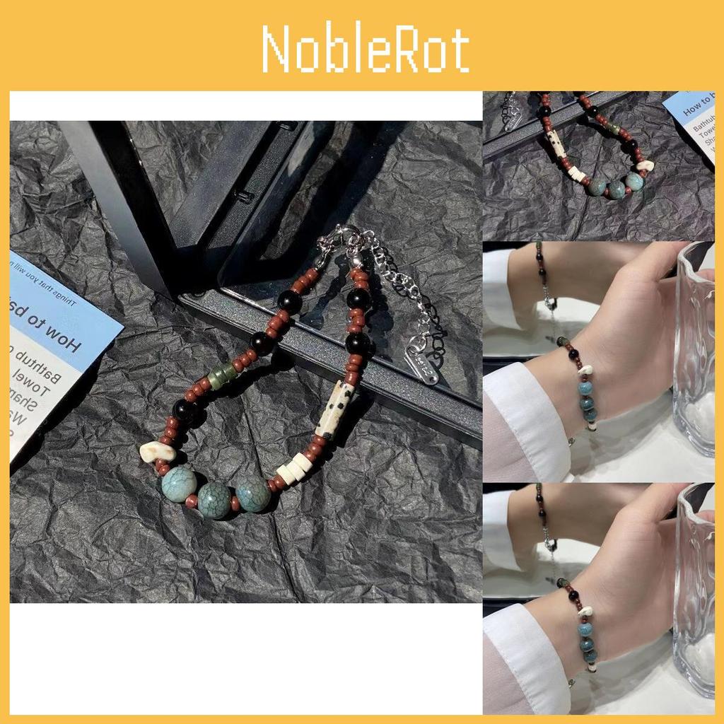 Geometric Natural Vintage Stone Bracelet For Men And Women Artistic Ethnic Jewelry
