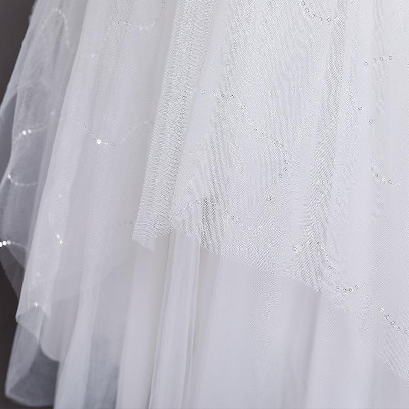 Blumenmädchenkleid für Hochzeit Kinder Tüll Prinzessin Lange Kleider Vater-Tochter-Tanz Mädchen Vestidos Spitze Stickerei