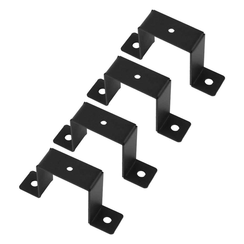 Balcony Railing Clamp Square Pipe Clamp Easy Installation Pipe Clamp Reliable Installation Solution Secure Fastening