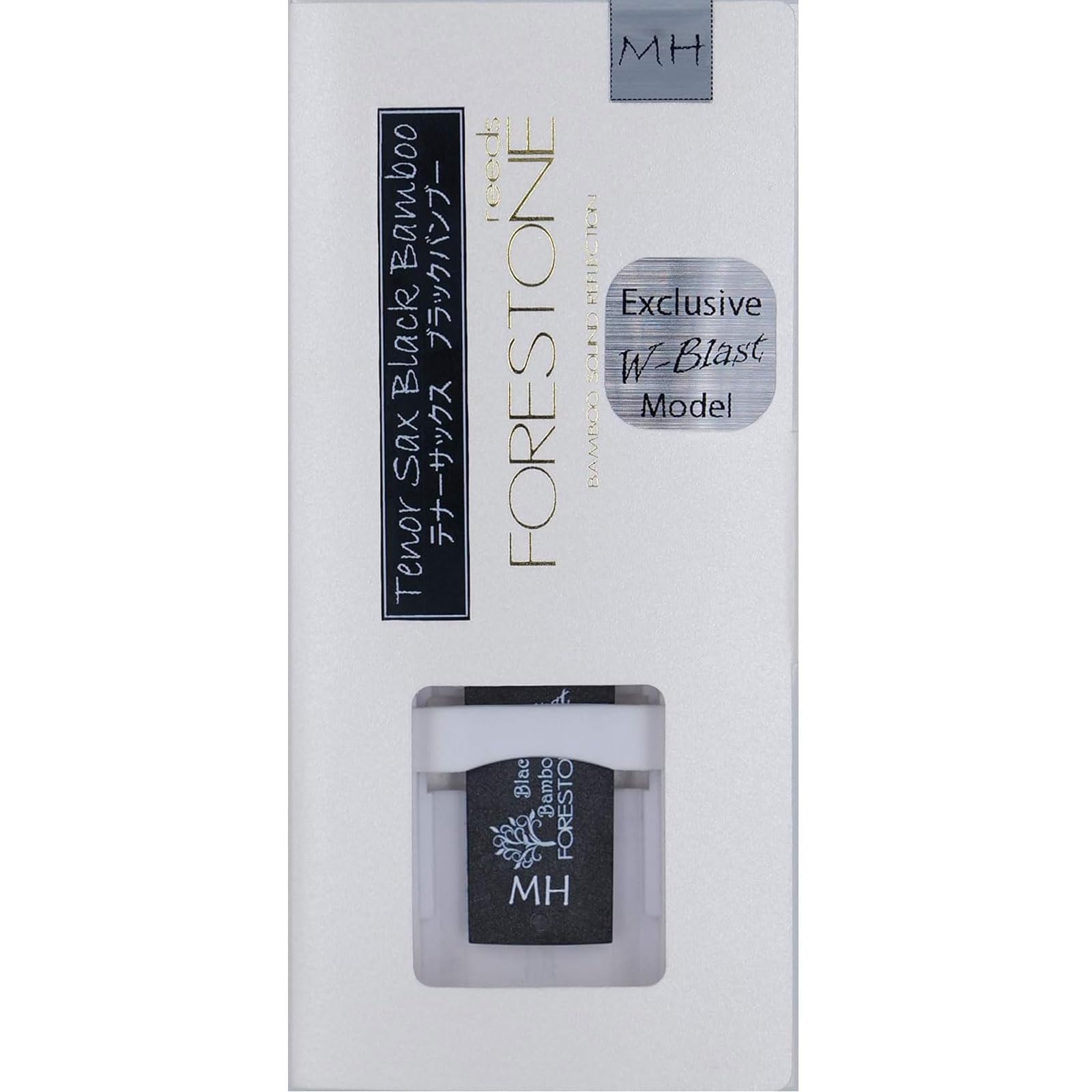

FORESTONE Black Bamboo W-Blast Reed for Tenor Saxophone [Hardness: MH (Medium Hard)] FBWTMH
