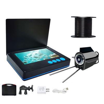 Underwater Fishing Camera 4.3inch Screen Night Vision 1080P 220 Degrees  Wide Angle 8000mAh Battery