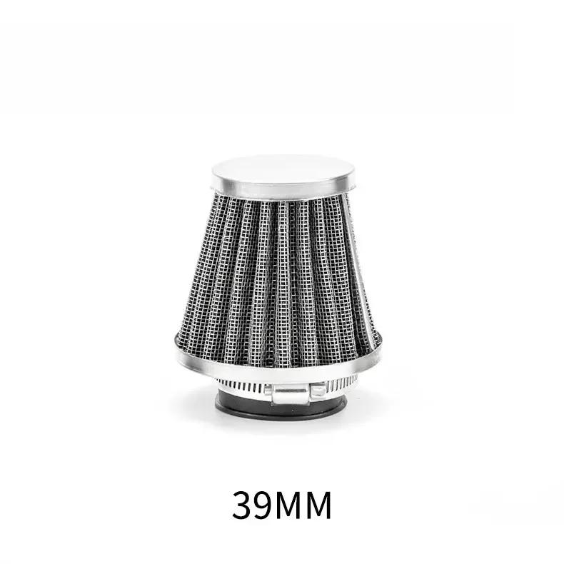 1PC Universal 35-60mm Motorcycle Tapered Air Filter Cleaner Dirt Pit High Air Flow Filter Moto Conical Air Filter Dirt Cleaner