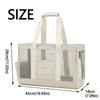 Portable Pet Handbag Mesh Dog Carrying Case Comfortable Cat Tote Pouch  Pet Accessories
