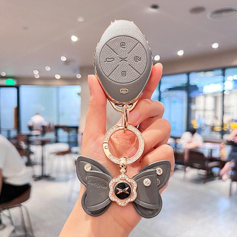 High-End Key Cover for Xiaopeng Models: P7, P7i, P5, G3, G3i, G9, G6 - Stylish Design for Men and Women