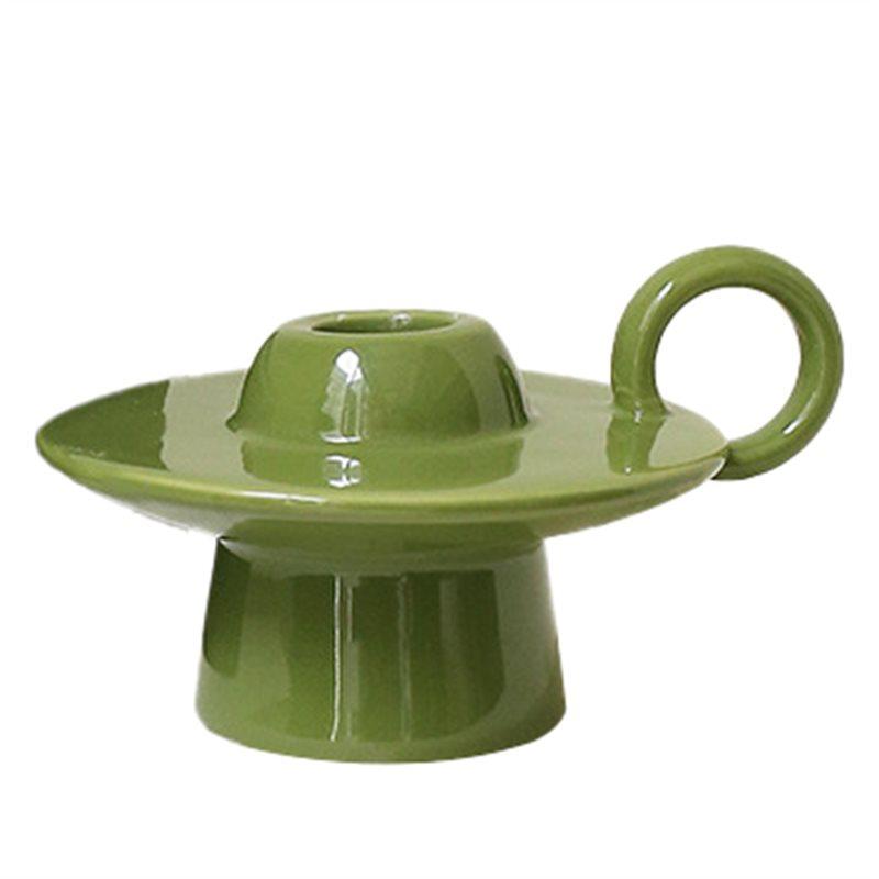 AB34-Retro Shape Candlestick, Aromatherapy Decoration, Table Ornament Props, Tall Candlestick Base