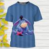Disney Winnie The Pooh Cartoon T Shirt  Casual T-Shirts Anime 3D Print Kids Tees Tops Clothing