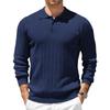 Mens   Shirts Classic Long Sleeve Buttons Fitness Workout T-Shirts Casual Fall Gym Muscle Fit Sports Tops