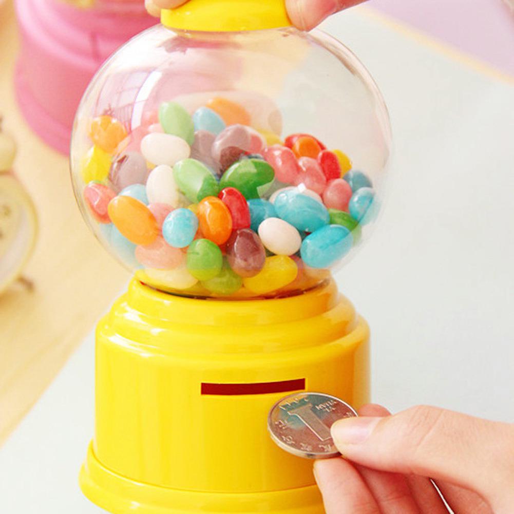 Cute Bubble Gumball Dispenser Multi-function Gumball Machine Lovely Candy Machine for Good Behavior Classroom Reward
