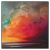Sunset Cumulus Study I Framed Canvas Print