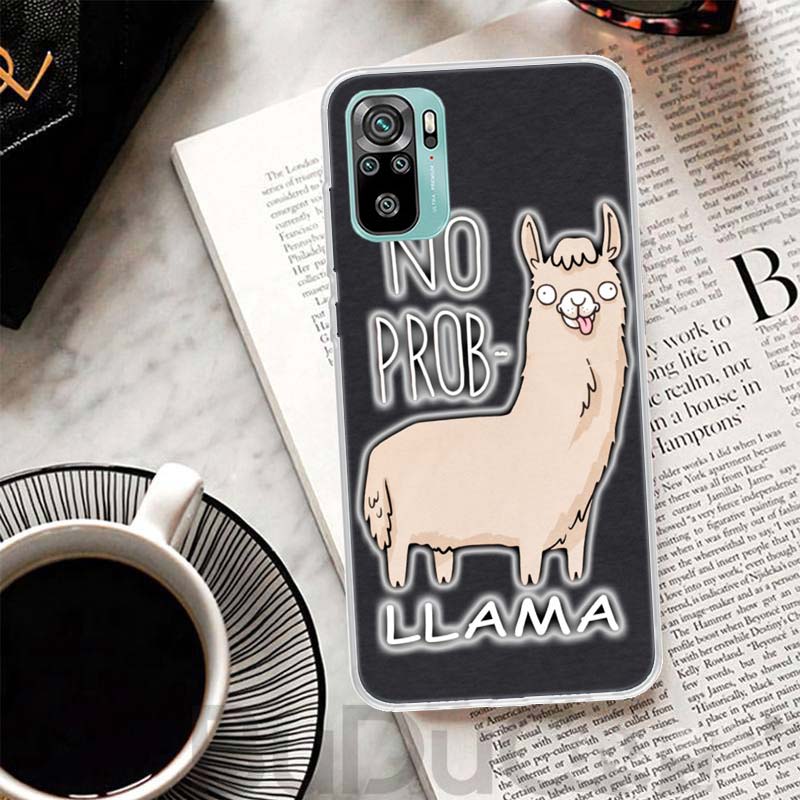 Lama Llama Alpacas Cover For Xiaomi Redmi Note 14 13 12S 12 11 Pro Plus Phone Case 11S 10S 10 11E 11T 14Pro 13Pro Print Coque No
