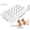 15 Cavity Almond Peach Chocolate Mold Silicone Non-Stick Mousse Cake Mold Food Grad White Dessert Mold for Dessert Baking