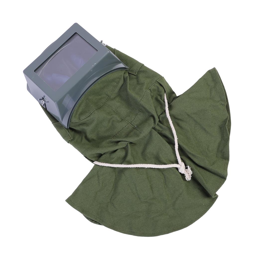 Capuz de jateamento de areia, proteção contra poeira, à prova de vento, protetor de pescoço, xale de jateamento de areia