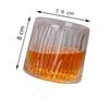 2pcs Set 10oz Spinning Glasses 300ml Novel Creative Thick Crystal Whiskey Cups Wine Glasses Drinking Mug Drinkware for Kitchen