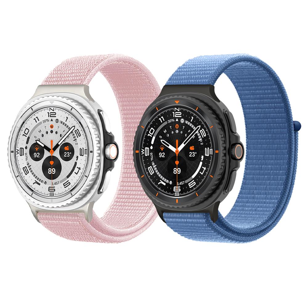 2 Pack Straps For Samsung Galaxy Watch 8 40mm 44mm Nylon Sport Wrist Bracelet Correa Pulseira Galaxy Watch 8 Classic 46mm Band