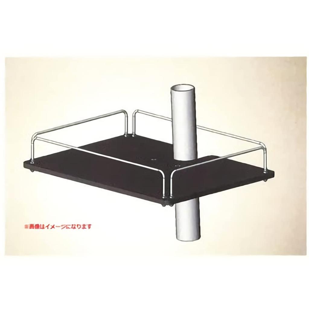 MINOURA Basket Attachment 2 Wood Basket, Black