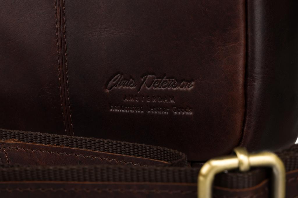 PTN 704E-OPU-6729 Brown Leather Bag