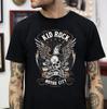Kid Rock T-shirt Tops Tee Black Cotto Funny Gift Men Women HOT