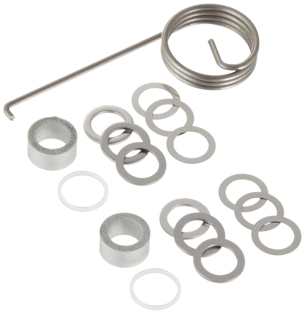 LIVRE Reel Knob Set Blue (Forte) 2-Piece (Silver + C)