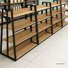 Double-Sided Multi-Layer Display Rack for Cosmetics, Supermarket, and Stationery
