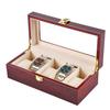 Insputer Watch Storage Case for 5 Perfect As a Birthday Wooden Luxury Watch Collection Perfect Gift for Respect for the Aged Compatible with and