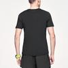 FILA Athletics Logo Print Pullover Round Neck Short Sleeve T-Shirt Men tops Deep-Black A11M121106F-BK