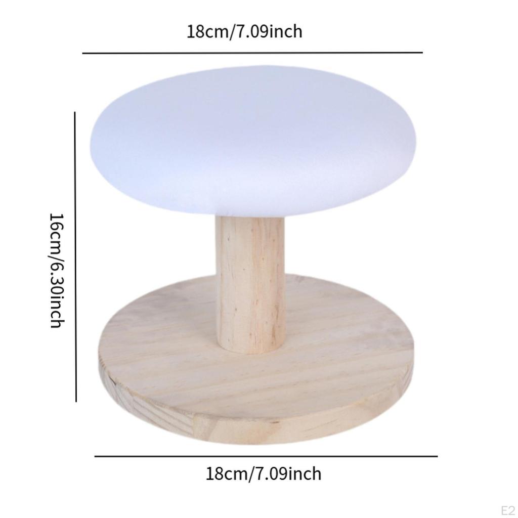Compact Ironing Stool for Collars And Clothing Care