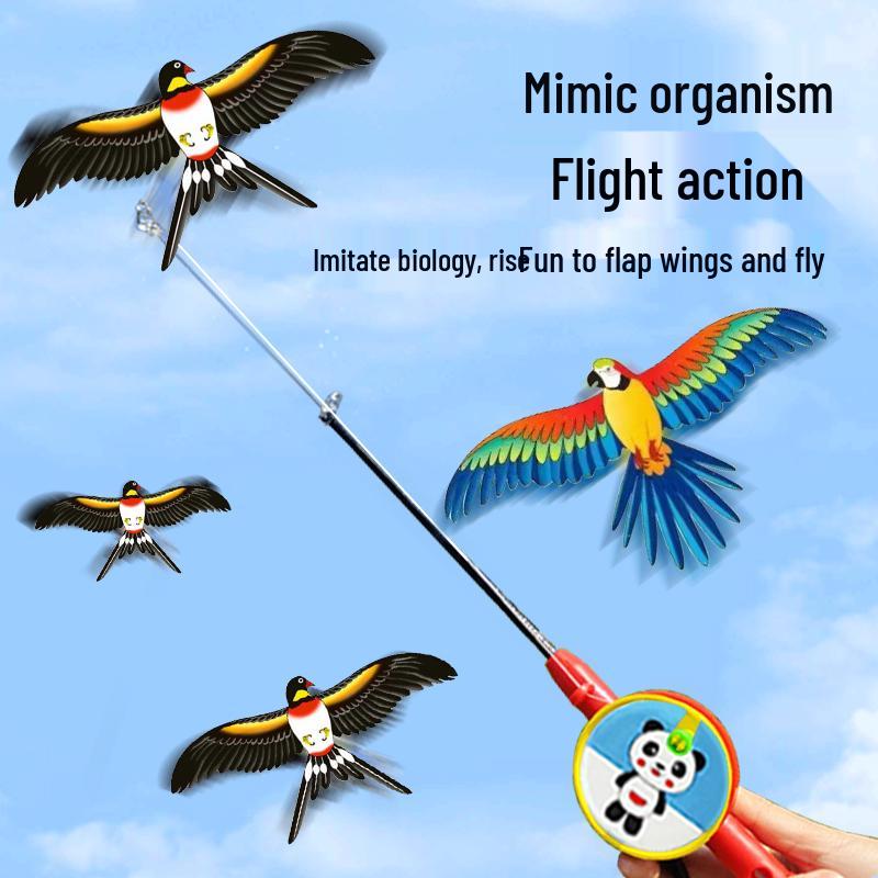 Easy-Fly Mini Cartoon Swallow Kite: Perfect Small Handheld for Kids