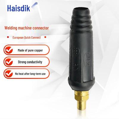Haisidike European Welding Cable Quick Connector Plug
