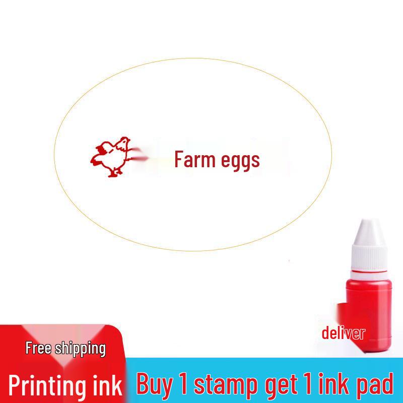 Egg Stamp for Branding: Duck, Goose, Quail