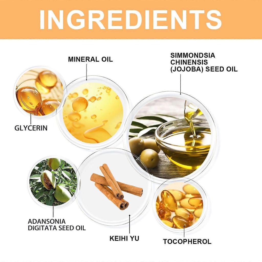 Limited time!!Oceaura Cinnamon Bread Body Care Oil Firming And Moisturizing Skin Body Massage Care Moisturizing Essential Oil