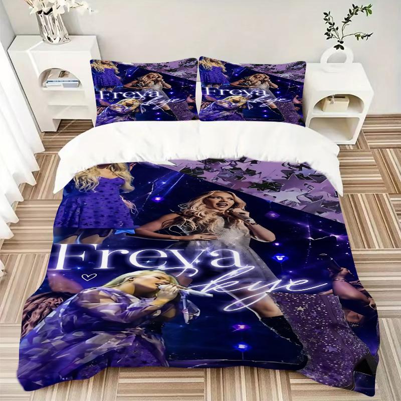 3Pcs Freya Skye Performance Bedding Sets For All Sizes New 3D Printed Bed Cover Comforter Duvet Cover Pillowcase Bedroom Decoration