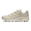 SALOMON Xt-6 Leather Lace-Up Comfortable Versatile Durable Breathable Lightweight Low-Top Outdoor Functional Shoes Unisex Shoes Vanilla 472948