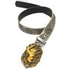 Girls Punk Waist Belt for Banquet Idol Costume Embossed Belt Waist Body Jewelry for Party/Club for Jeans Pants