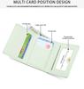 Cute Bear Girls Short Wallets Small Wallet Aesthetic Card Holder Classic Three Fold Purse For Women Student Simple Coin Pouch