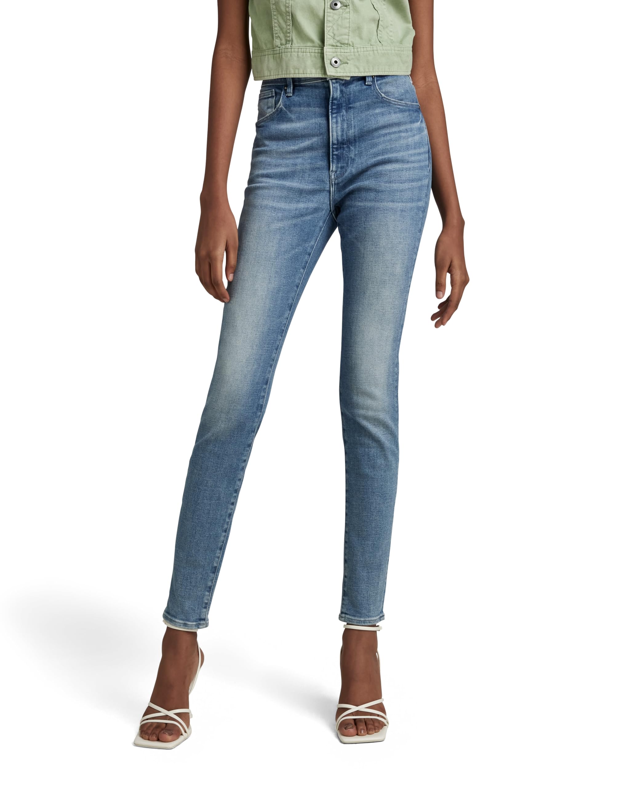 G-Star RAW Jeans Women Skinny Stretch blue Kafey Ultra High Skinny Wmn D15578-C051-D898-W28/L28