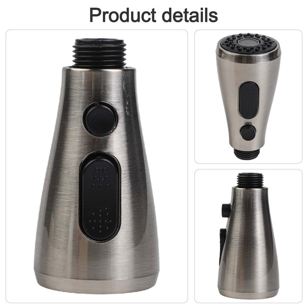 Home Faucet Sprayer Head Kitchen Faucets Replacement Tap Spray Shower Head Sprayer Brushed Kitchen Spare High Quality