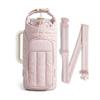 Water-resistant Water Bottle Holder Bag with Strap Portable Insulating Cup Sleeve Large Capacity Gym Accessories