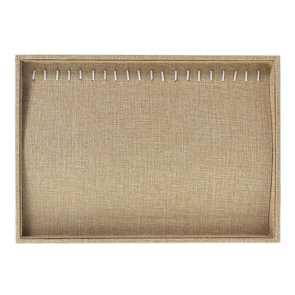 1pc Necklace Display Tray Jewelry Display Storage Tray for Jewelry Bracelet Showcase Organizer Presentation Photography Props