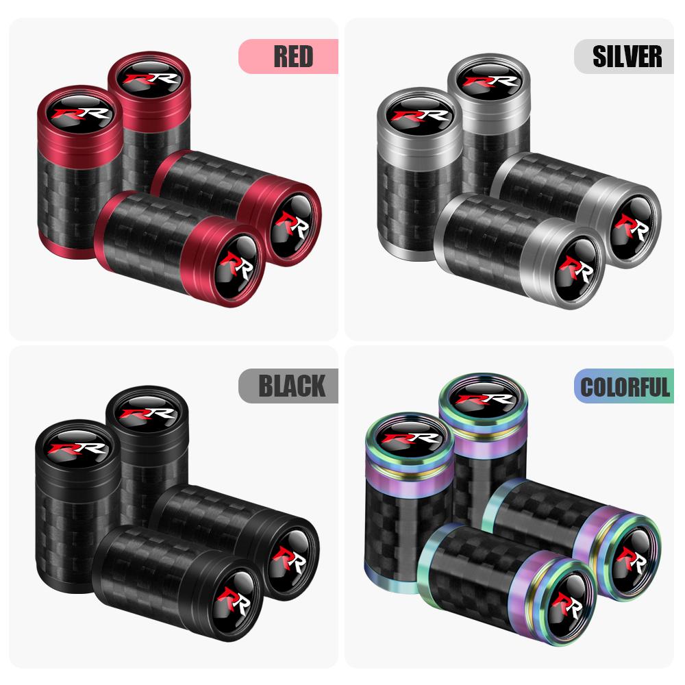4PCS Car Tire Valve Cover Auto Tyre Wheel Air Stem Valve Cap Accessories For Honda Mugen Typer ACCORD Airwave Avancier Civic FK8 aij256