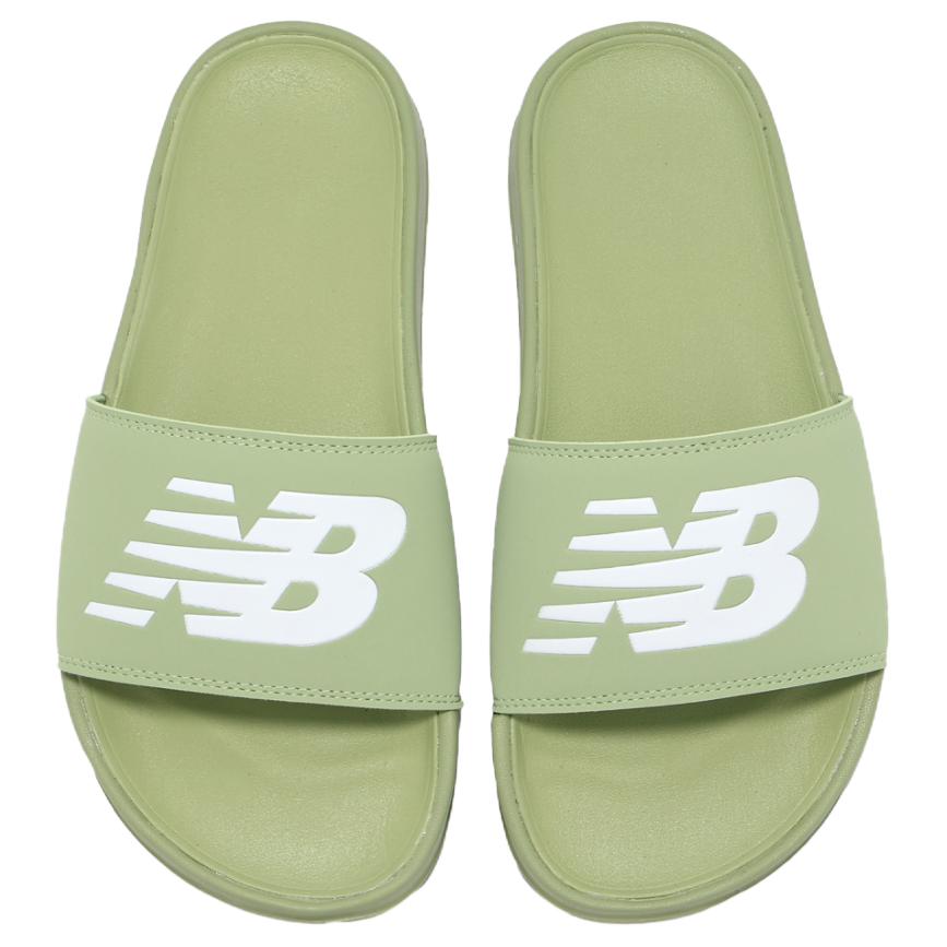 New Balance NB 200 Comfortable Versatile Slide Sandals Women Footwear Green White SWF200D2B