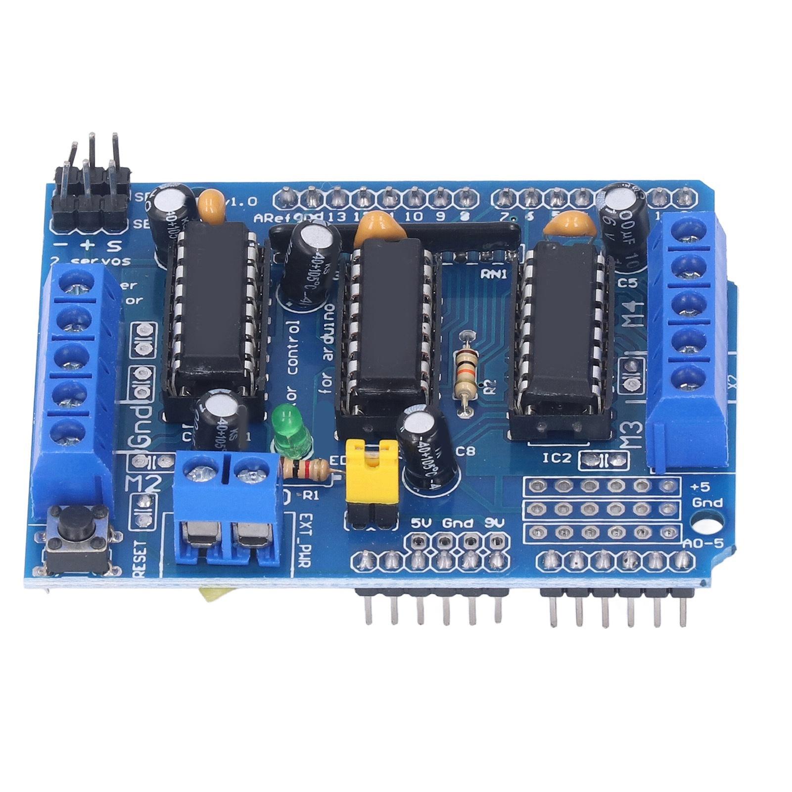 

DC Motor Driver Board L293D Stepper Motor Expansion Module Compatible for Duemilanove