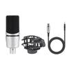 X1 M1 English Condenser Microphone & Sound Card Set for PC/Phone Podcast Recording.