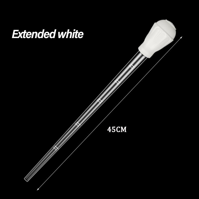 Manual Aquarium Gravel Cleaning Straw Fish Tank Water Changer Aquarium Clean Pipette Dropper Waste Remover with Extension Tube