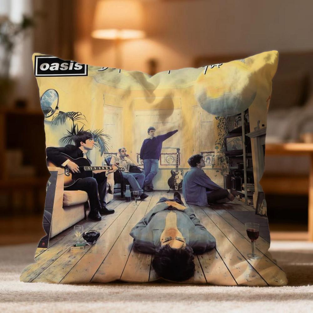 Fashion O-OOasis Cushion Cover Soft Washable Pillow Case Multi-Scene for Couch Bed Travel Office Use