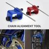 Lightweight Motorcycle Chain Alignment Tool Quick Adjustment Vehicle Chain Tool