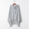 Fall/Winter Wish Amazon New Arrivals Women's Long Hooded Sweatshirt Solid Color