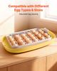 24 Egg Incubator, Automatic Egg Turner with LED Candler, Temperature & Humidity Control, 360° View Clear Window, Auto Water Refill, Poultry Eggs