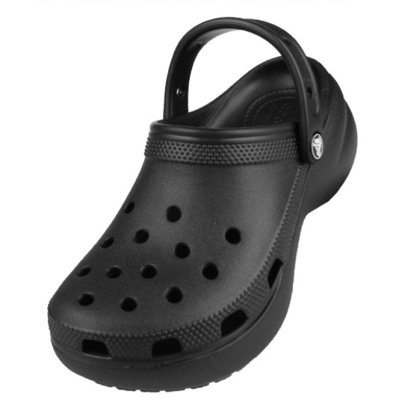 Crocs Classic Platform Clogs Woman 206750 001 Black